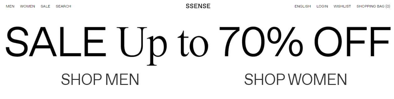 SSENSE名牌網優惠碼2018, 低至3折，2018最後平價購Valentino/McQueen/KENZO名牌鞋款機會